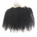 Afro Kinky Curly 4b 4c 13x6 Lace Frontal  Virgin Brazilian Human Hair Ear To Ear Lace Frontal Pre Plucked Natural Hair line with Baby Hair